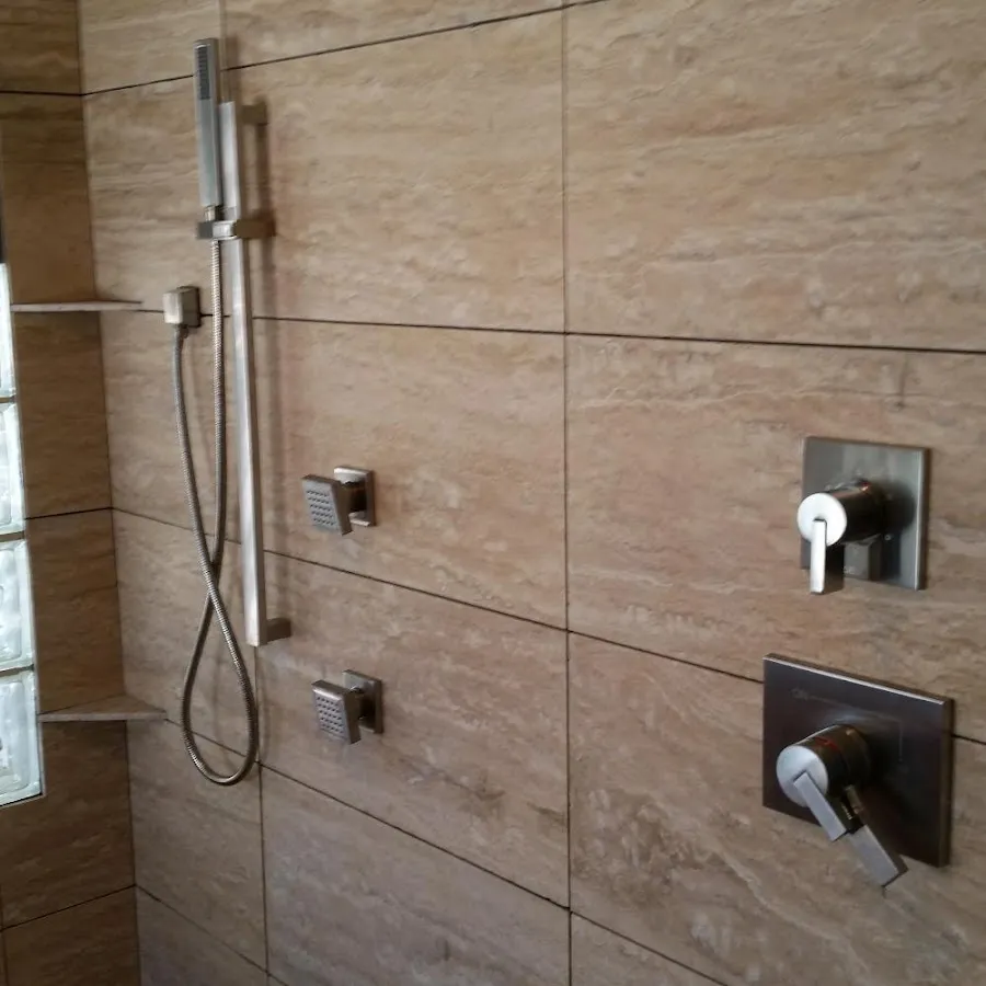 Shower fixture installation for Water Heater Replacement in Harborcreek